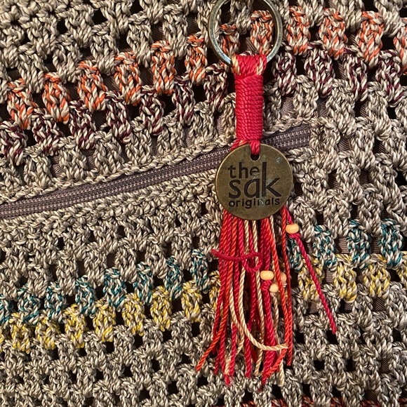 The Sak multi-color macramé bag, get ready for Spring with this beauty! - Picture 1 of 6
